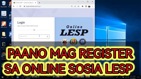 online lesp portal|PAANO MAG REGISTERED SA LESP PNP SOSIA .